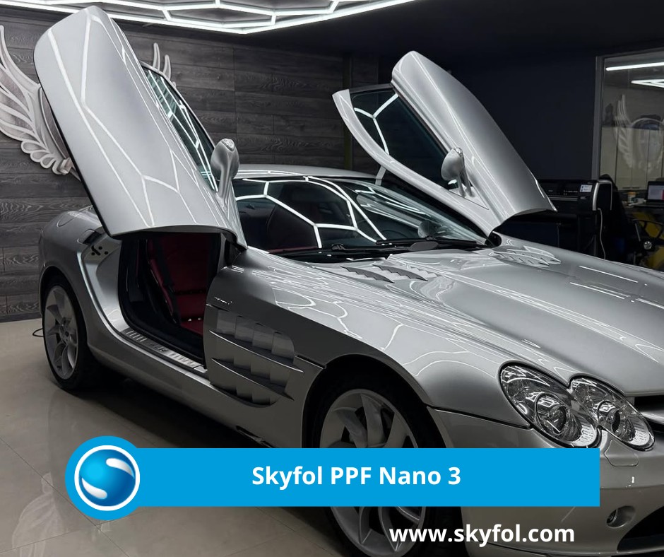 ⏫Elevate your installation experience with Skyfol PPF Nano3For installers seeking a paint protection film that combines ease of application with reliable performance, Skyfol PPF Nano 3 is the ideal solution. Its soft, flexible coating streamlines the installation process, while the adhesive ensures secure, precise edge bonding.????Partner with Skyfol today and offer your clients the innovation they deserve!????Visit our website at https://www.skyfol.com/????@detailing_center_iris