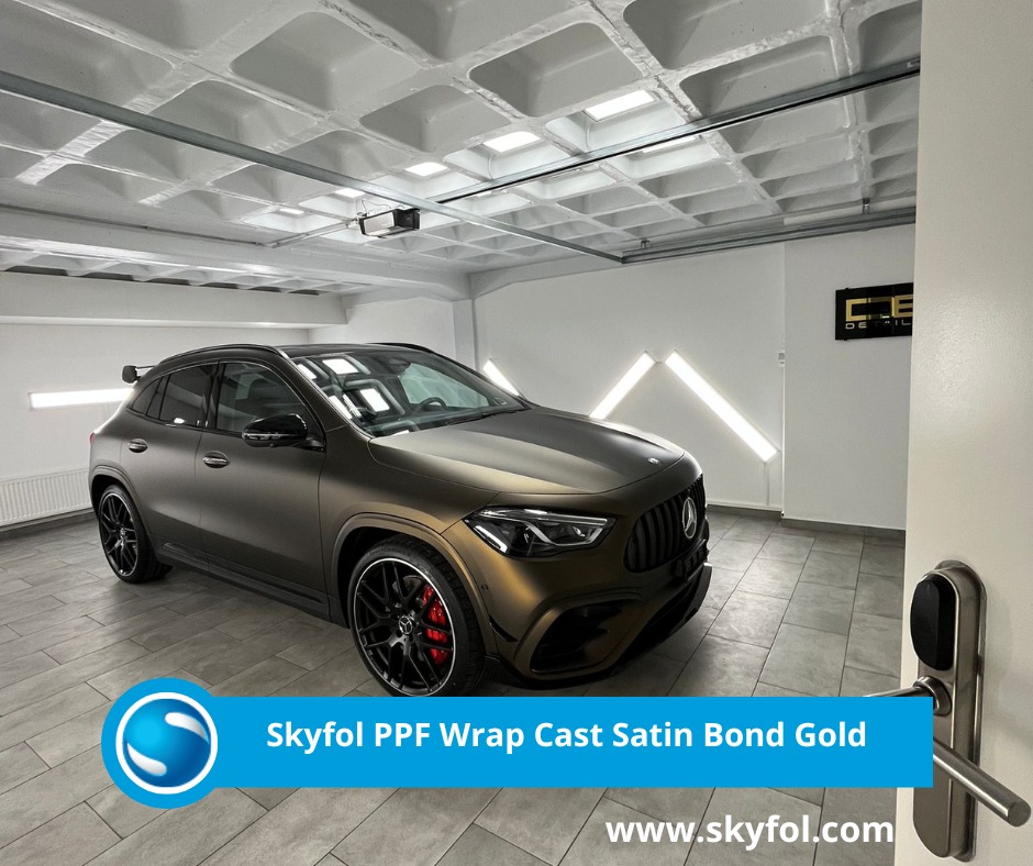 Enhance Your Offering with Skyfol PPF Wrap Cast – Satin Bond Gold ????????Looking to expand your range with a standout color? Skyfol PPF Wrap Cast in Satin Bond Gold combines premium protection with a luxurious satin finish—perfect for clients who want both style and durability.✅Satin Bond Gold – a striking, elegant shade ✅Cast polyurethane for easier, faster installation????Partner with Skyfol today and offer your clients the innovation they deserve!????@carsdetailing.db