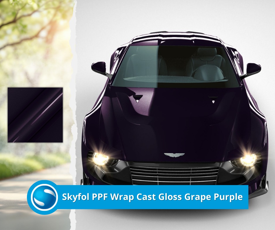????Exciting news! Six new colors have been added to the Skyfol PPF Wrap Cast series. ✅Skyfol PPF Wrap Cast Gloss Grape Purple✅Skyfol PPF Wrap Cast Gloss Sunset Red✅Skyfol PPF Wrap Cast Satin Jungle Green✅Skyfol PPF Wrap Cast Gloss Mustang Red✅Skyfol PPF Wrap Cast Satin Bond Gold✅Skyfol PPF Wrap Cast Satin Electric GreenThese colored paint protection films are crafted from ultra-soft cast polyurethane, making installation faster and easier—even on tricky car elements! From bold and unique hues to timeless classics, there’s a color option for every style. Installed with wet technology for a seamless finish.????Partner with Skyfol today and bring your clients the innovation they deserve.